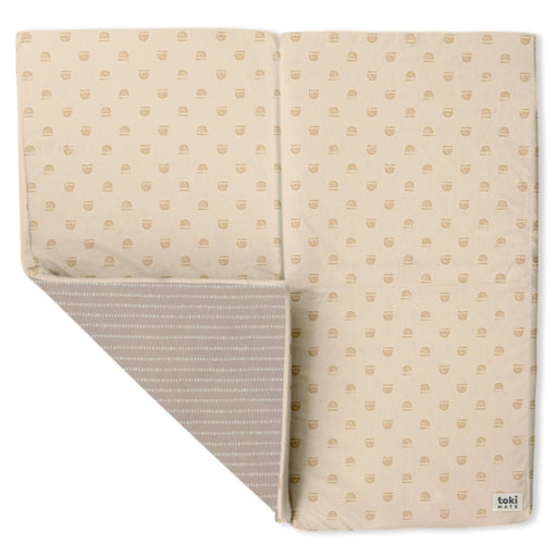 Shop Toki Mats Padded Play Mat, Rainbow Stamp in Cream, Multiple Sizes at GoodBuy Gear