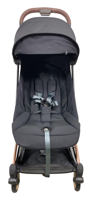 Shop Cybex Coya Stroller, 2023, Rose Gold, Sepia Black at GoodBuy Gear
