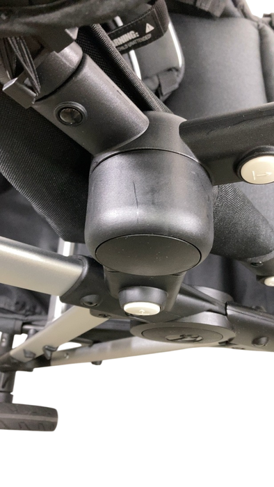 Shop Mockingbird Single to Double 2.0 Stroller, 2024, Black, Silver With Penny Leather, Watercolor Drops at GoodBuy Gear