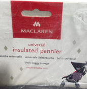 Shop MacLaren Universal Pannier, Charcoal at GoodBuy Gear