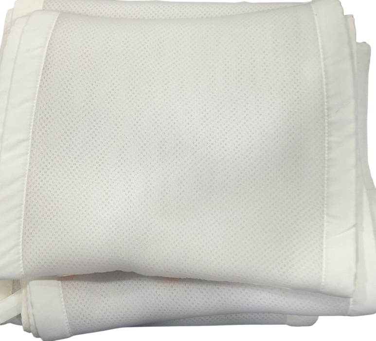 Shop Breathable Baby Mesh Crib Liner, Full Size/4 Sides, White at GoodBuy Gear