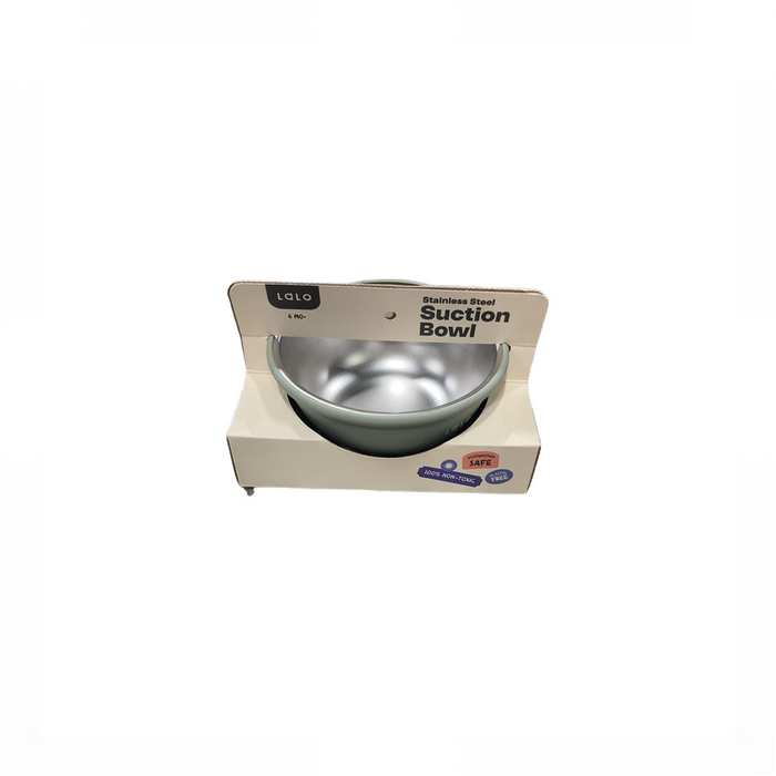 Shop DRAFT - Lalo Stainless Suction Bowl, Sage at GoodBuy Gear