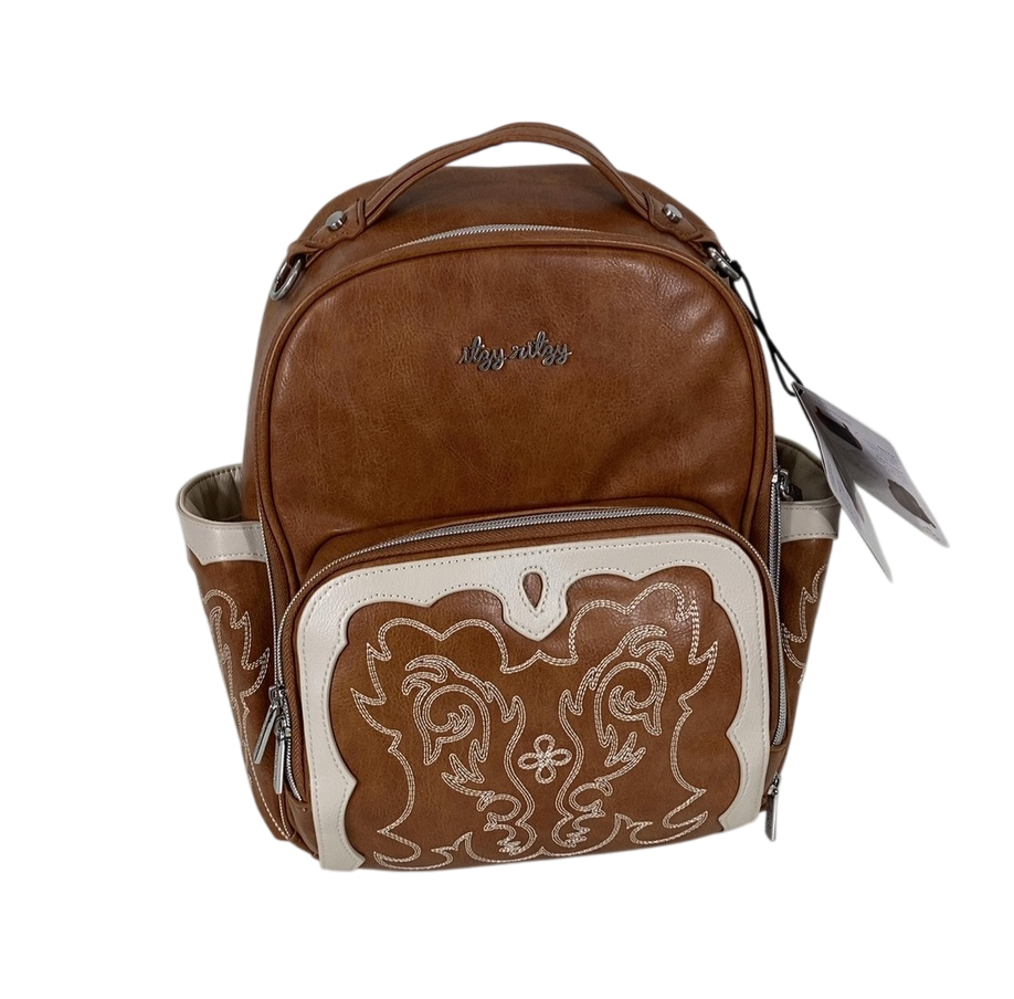 Itzy Ritzy Nash Itzy Mini Plus Diaper Bag, Saddle