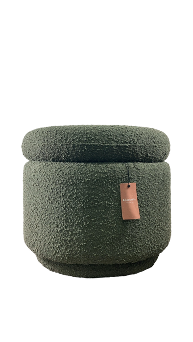 Shop Babyletto Enoki Storage Ottoman, Olive Boucle at GoodBuy Gear