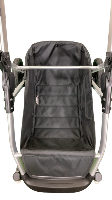 Shop Mockingbird 2.0 Single to Double Stroller Frame, 2024, Silver With Penny Leather at GoodBuy Gear