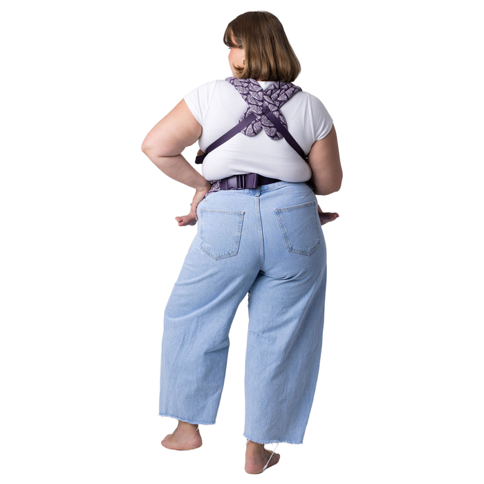 Shop Mabē The Monarch Carrier, Violet Wings/Purple Butterflies at GoodBuy Gear