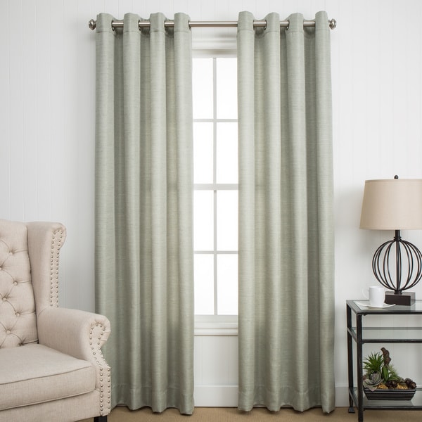 Ricardo Trading Ultimate Grommet Panel Blackout Curtain, 54"WX63"L, Parchment