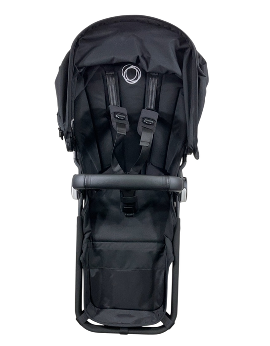 Shop Bugaboo Donkey 5 Duo Extension Set, 2024, Aluminum, Midnight Black, Midnight Black, with Canopy at GoodBuy Gear
