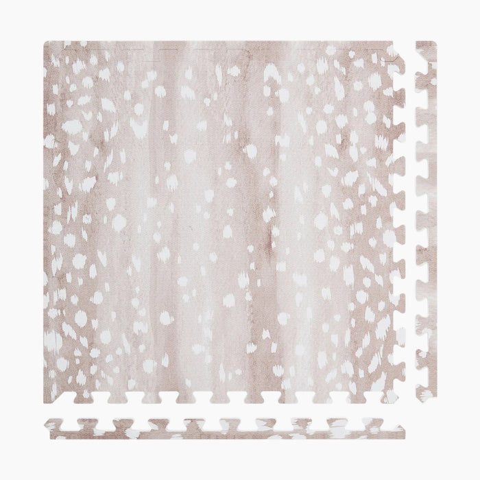 House of Noa Little Nomad Play Mat, 4x8, Brown, Fawn