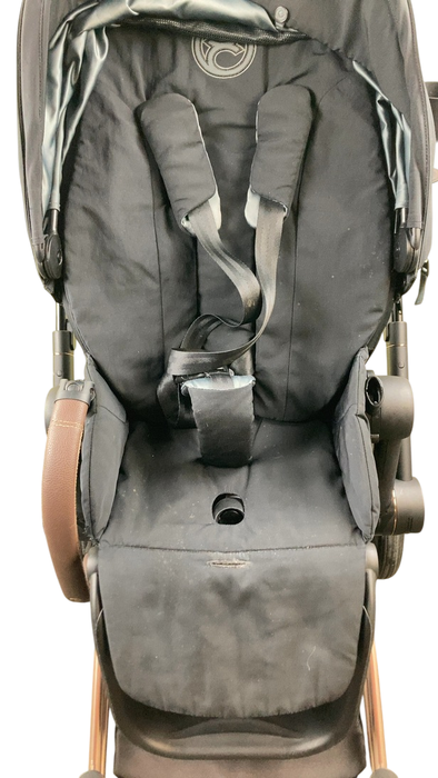 Shop Cybex PRIAM Stroller, 2022, Deep Black, Rosegold at GoodBuy Gear