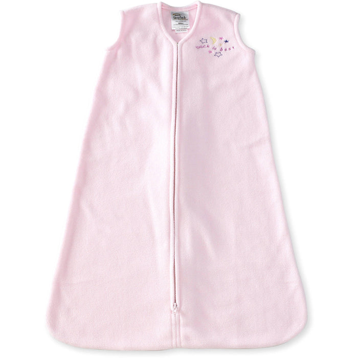 Halo Micro-Fleece SleepSack, Medium, Soft Pink