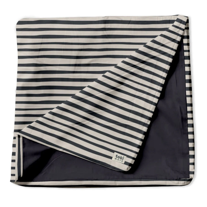 Shop Toki Kids Standard Mat Cover 40" x 40", Imperfect Bold Stripe at GoodBuy Gear
