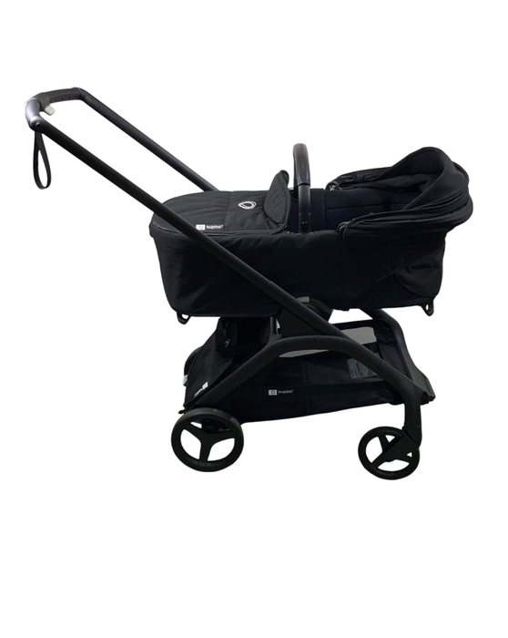 Shop Bugaboo Dragonfly Bassinet and Seat Stroller, 2023, Black, Midnight Black, Midnight Black at GoodBuy Gear
