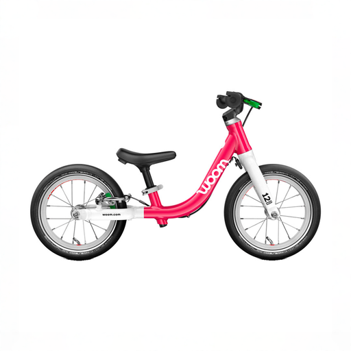 Shop Woom GO 1 Balance Bike, Hot Pink at GoodBuy Gear