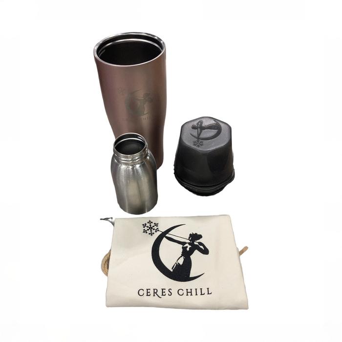 Shop Ceres Chill Demigoddess Mini Chiller, Made You Blush (Rose Gold) at GoodBuy Gear