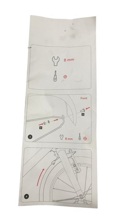 Shop Woom Snap Click-On Mudguards, Woom 3 at GoodBuy Gear