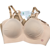 Shop Momcozy Ultra Soft & Omni Maternity Nursing Bra (2 Pack), XLarge, Oyster Pink/Maple Sugar at GoodBuy Gear