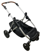 Shop Mockingbird 2.0 Single to Double Stroller Frame, 2024, Silver With Penny Leather at GoodBuy Gear