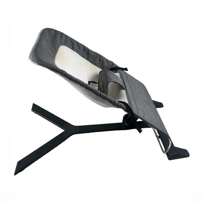 Shop Baby Delight Alpine Deluxe Portable Bouncer, Charcoal Tweed at GoodBuy Gear