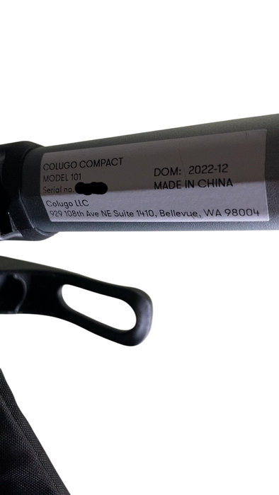 Shop Colugo Compact Stroller, 2022, Dune Zebra at GoodBuy Gear