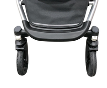 Shop Mockingbird Single to Double 2.0 Stroller, 2025, Black, Silver With Penny Leather, Windowpane at GoodBuy Gear