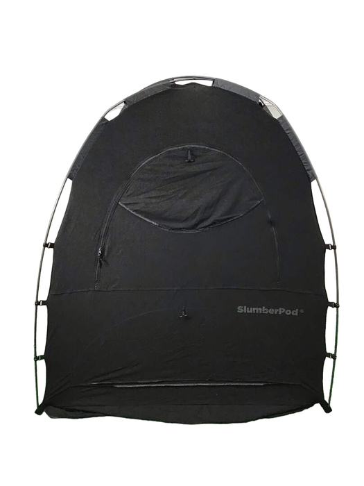 used SlumberPod 3.0 Sleep Canopy, Black with Gray Accents