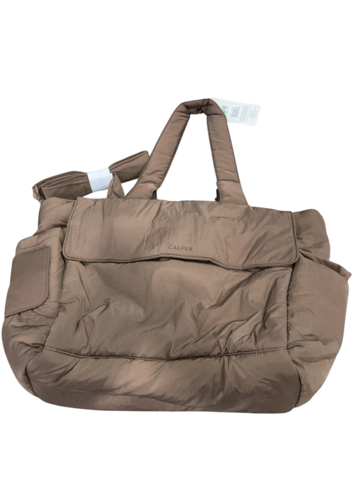 Shop Calpak Diaper Tote Bag With Laptop Sleeve, Hazelnut at GoodBuy Gear