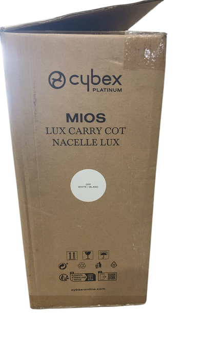 Shop Cybex MIOS LUX Carry Cot, Off White at GoodBuy Gear