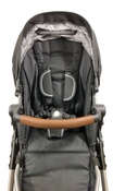 Shop Mockingbird Single to Double 2.0 Stroller, 2024, Black, Silver With Penny Leather, Windowpane at GoodBuy Gear