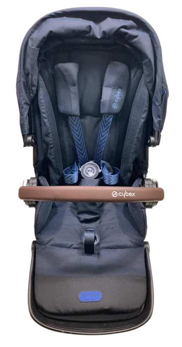 Shop Cybex Gazelle S Seat Unit, Ocean Blue, Silver Frame at GoodBuy Gear