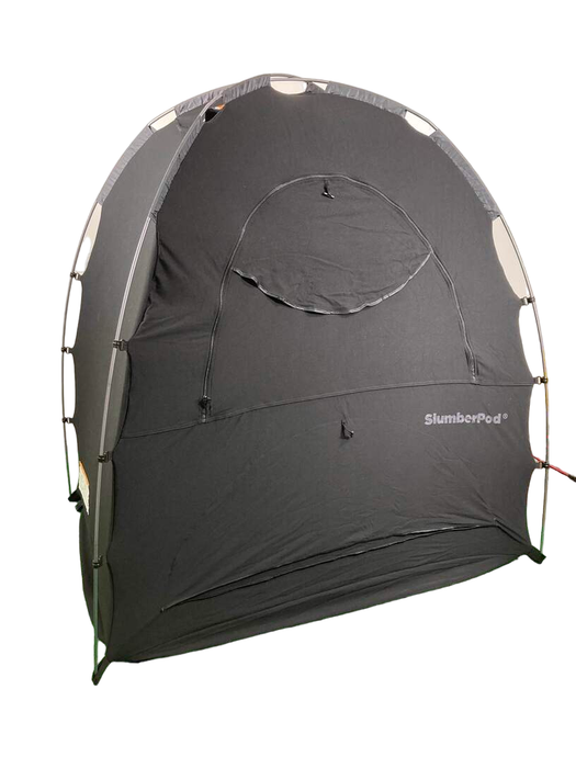 used SlumberPod 3.0 Sleep Canopy, Black with Gray Accents