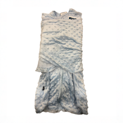Shop Halo Sleepsack Swaddle Plushy Dot Velboa, Blue, Newborn at GoodBuy Gear