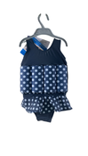 Shop Konfidence Floatsuit, 1-2yrs/X-Small, Navy Polka Dot at GoodBuy Gear