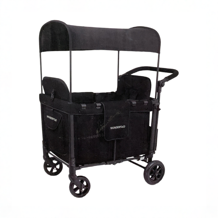 Shop Wonderfold W2 Original Multifunctional Double Stroller Wagon, 2026, Black at GoodBuy Gear
