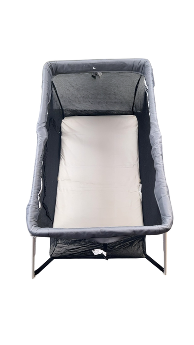 Shop Guava Family Lotus Travel Crib, Grey at GoodBuy Gear