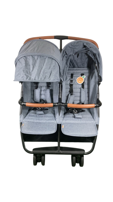 Shop Zoe The Twin V2 Double Stroller, 2024, Luxe Grey at GoodBuy Gear