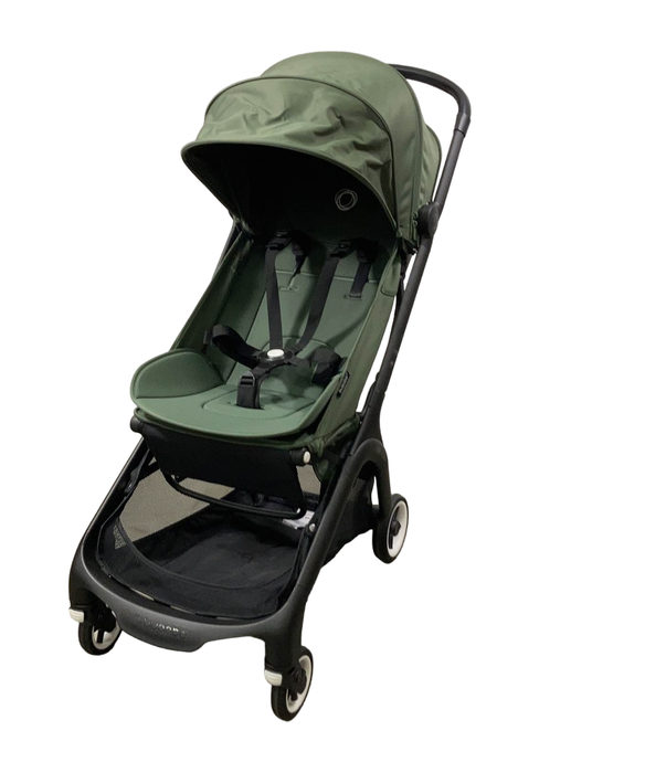 secondhand Bugaboo Butterfly Stroller, 2022, Forest Green