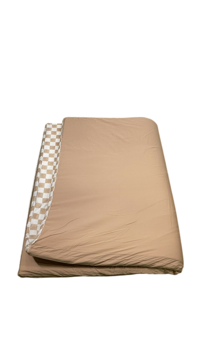 Shop Toki Kids Epic Padded Play Mat 60" x 84", Checker Toffee at GoodBuy Gear