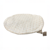 Shop Poppyseed Play Extra Padded Round Play Mat, Neutral Lines at GoodBuy Gear