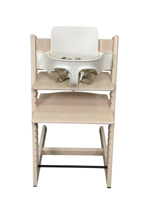 Shop Stokke Tripp Trapp High Chair With Baby Set, 2, Whitewash at GoodBuy Gear