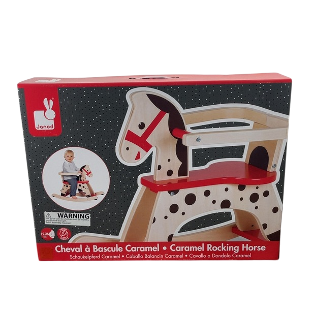 Janod Rocking Pony Janod Caramel Rocking Horse — GoodBuy Gear