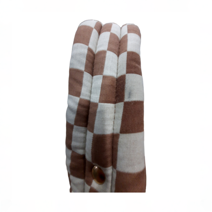 Shop Mabē The Monarch Carrier, Mocha Check at GoodBuy Gear