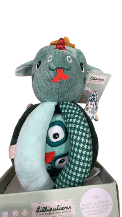 Shop Lilliputiens Plush Activity Rattle With Handles, Joe at GoodBuy Gear