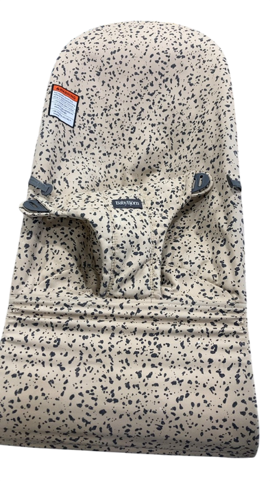 Shop BabyBjorn Bouncer Bliss, Beige/Dark Gray Print, Dark Gray Frame at GoodBuy Gear