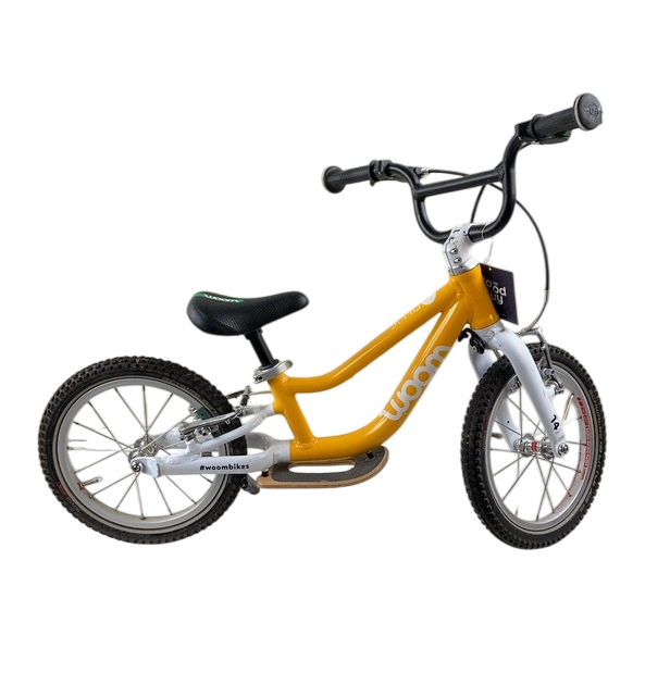 Shop Woom 1 Plus Balance Bike, Flame Orange at GoodBuy Gear