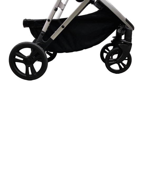 Shop Mockingbird Single 2.0 Stroller, 2025, Black, Silver With Penny Leather, Windowpane at GoodBuy Gear