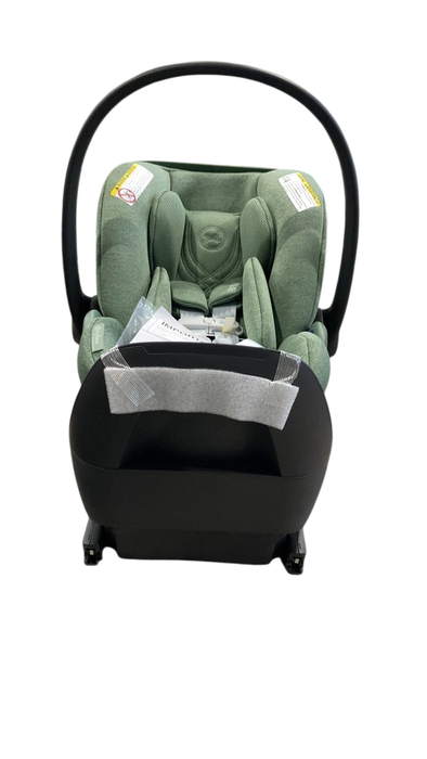 Shop Cybex Cloud T SensorSafe Infant Car Seat With Base, 2024, Leaf Green at GoodBuy Gear