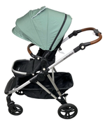 Shop Mockingbird Single to Double 2.0 Stroller, 2024, Sage, Silver With Penny Leather, Watercolor Drops at GoodBuy Gear