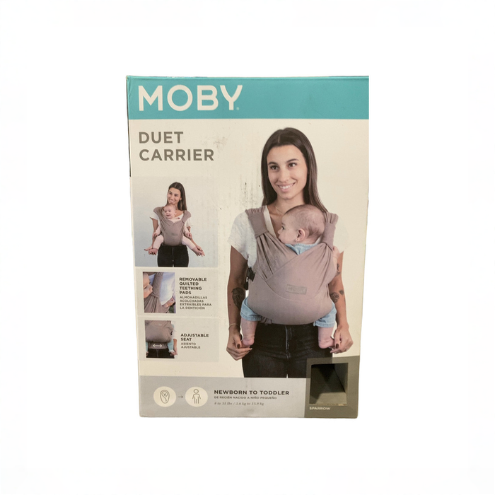 Shop Moby Duet Baby Carrier, Sparrow at GoodBuy Gear