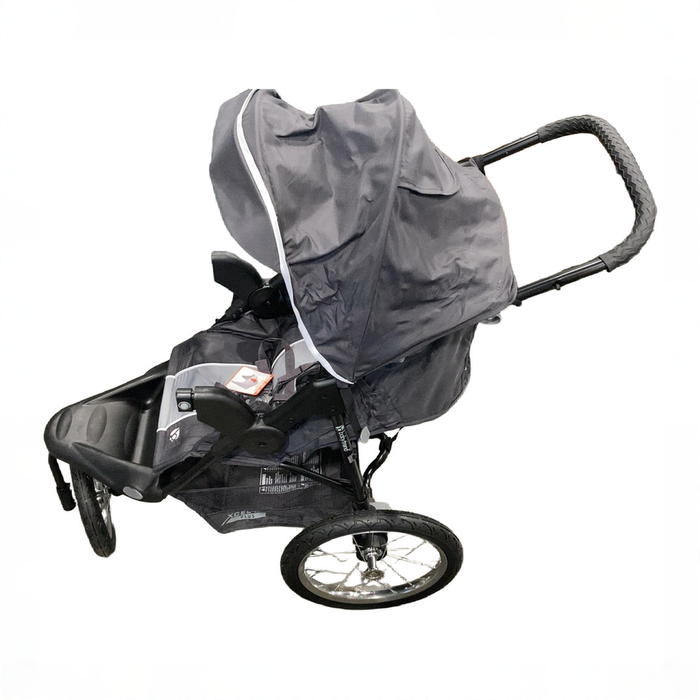 Shop Baby Trend XCEL-R8 PLUS Jogging Stroller with LED Lights, Liberty Grey at GoodBuy Gear